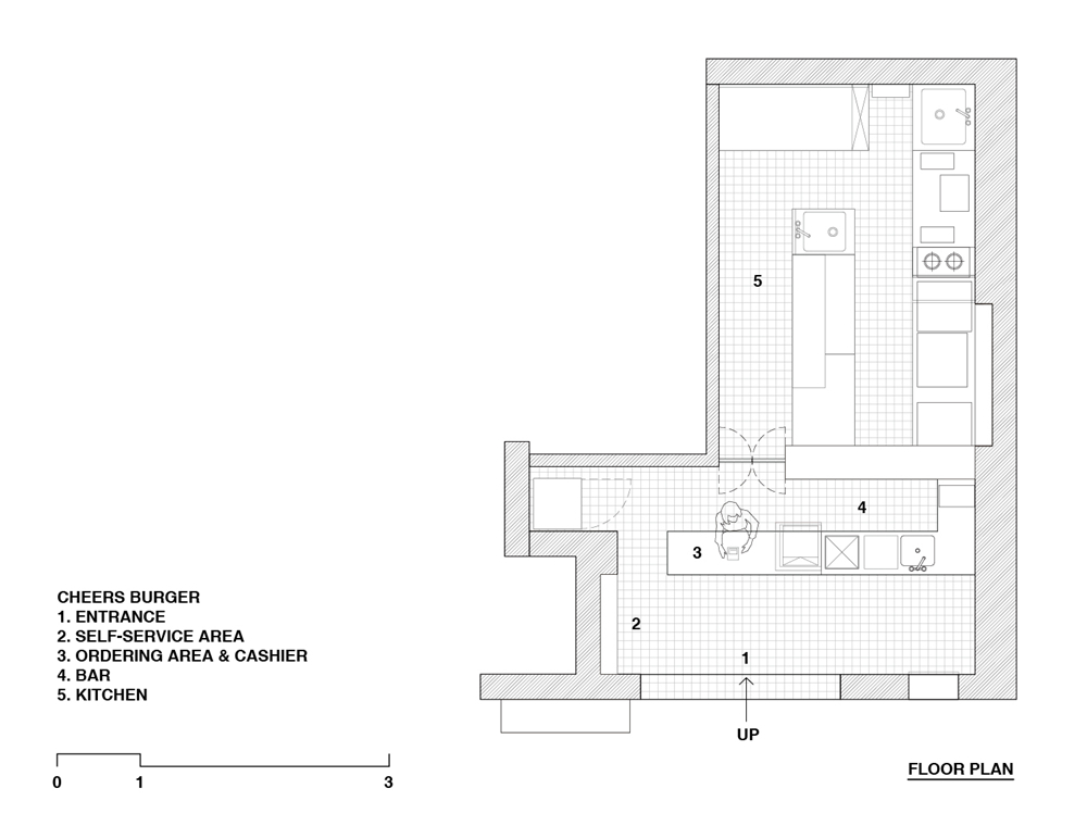 Cheers Burger 汉堡店丨中国上海丨彦文建筑工作室-33