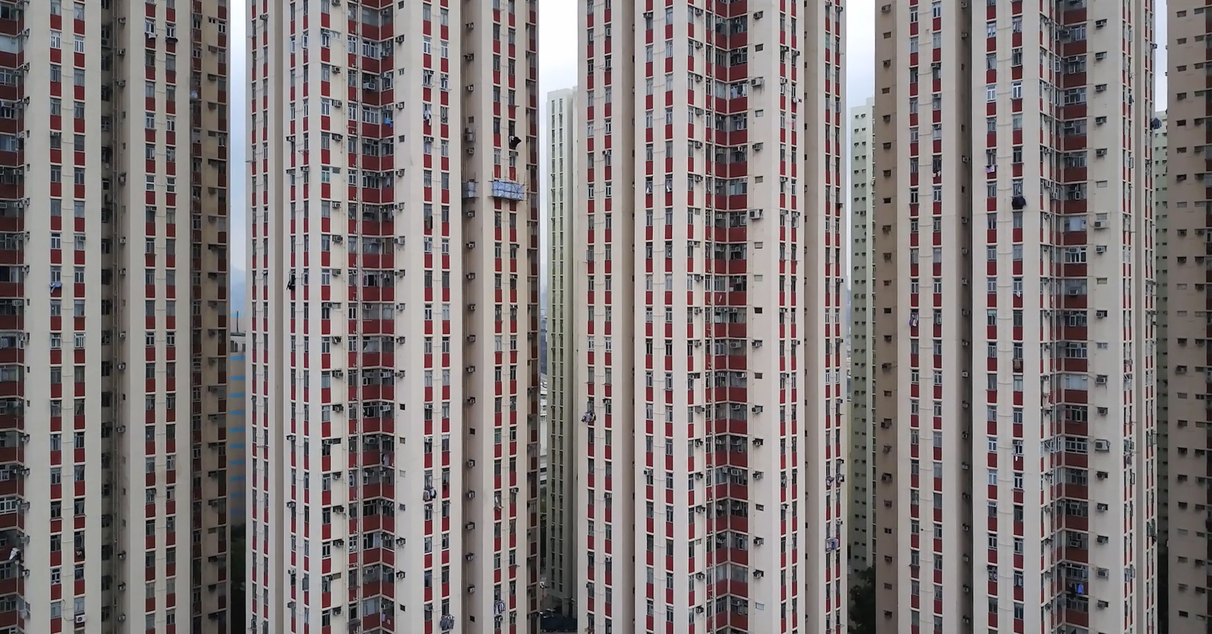 Drone film by Mariana Bisti captures Hong Kong's densely packed high-rise buildings-5
