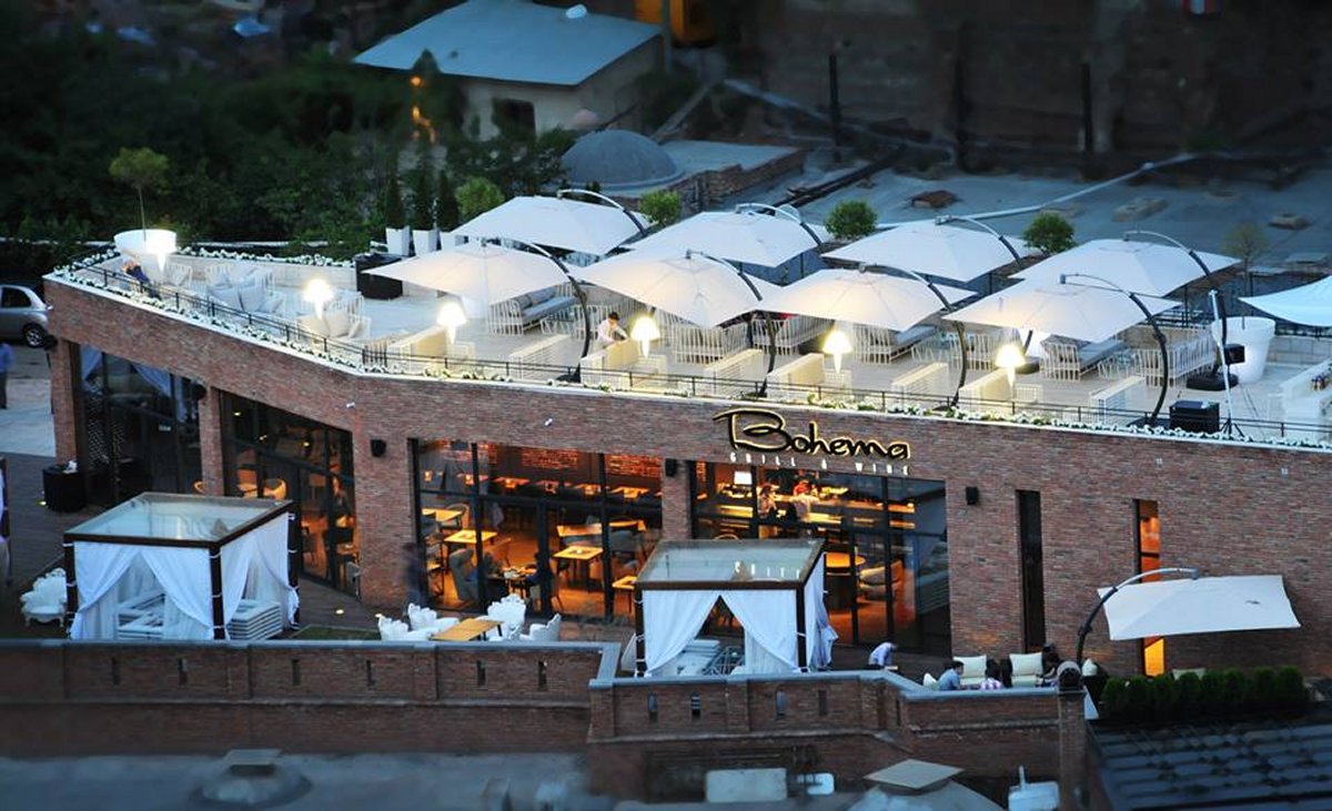 格鲁吉亚第比利斯Bohema餐厅，Bohema Restaurant by DesignBureau-13