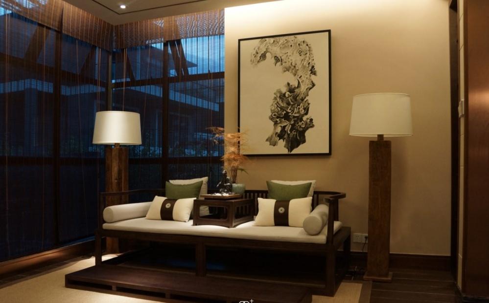 海南省新中式别墅-2