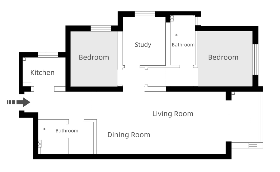 110m²现代简约独居空间设计丨中国西安丨泽一软装,泽木制造-18