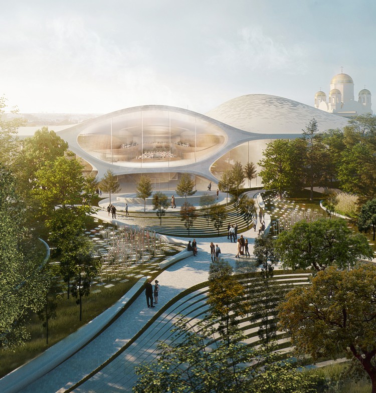 Zaha Hadid Architects Reinterprets Sound Waves for the Sverdlovsk Philharmonic Concert Hall-4