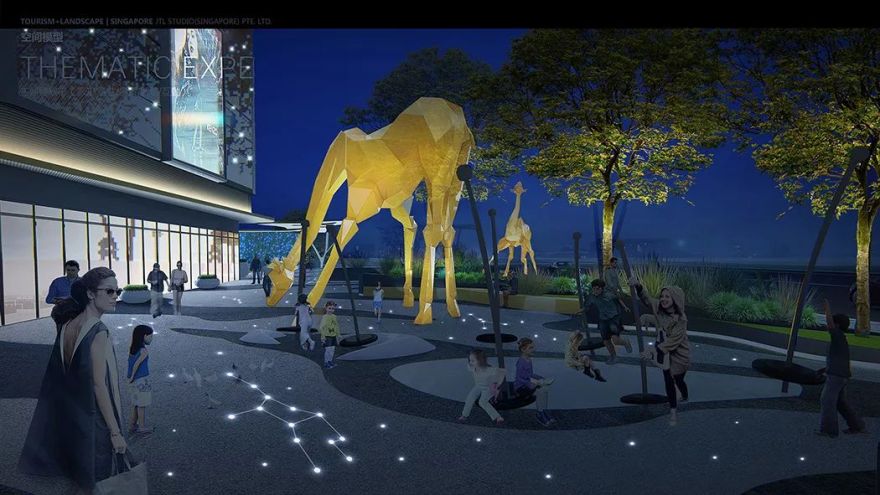 点亮城市夜空 | 五大商业综合体的光影美学-57