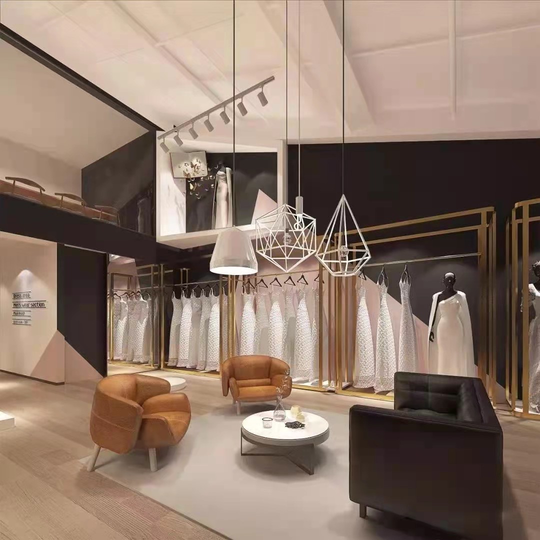 简约奢华婚纱店设计，低调优雅展现个性魅力-2