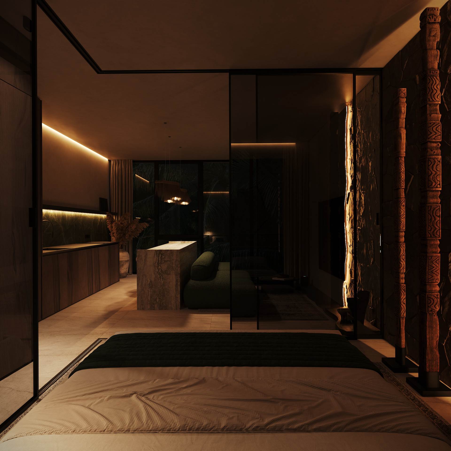 乌布工作室公寓丨印度尼西亚巴厘丨Bodes studio-19