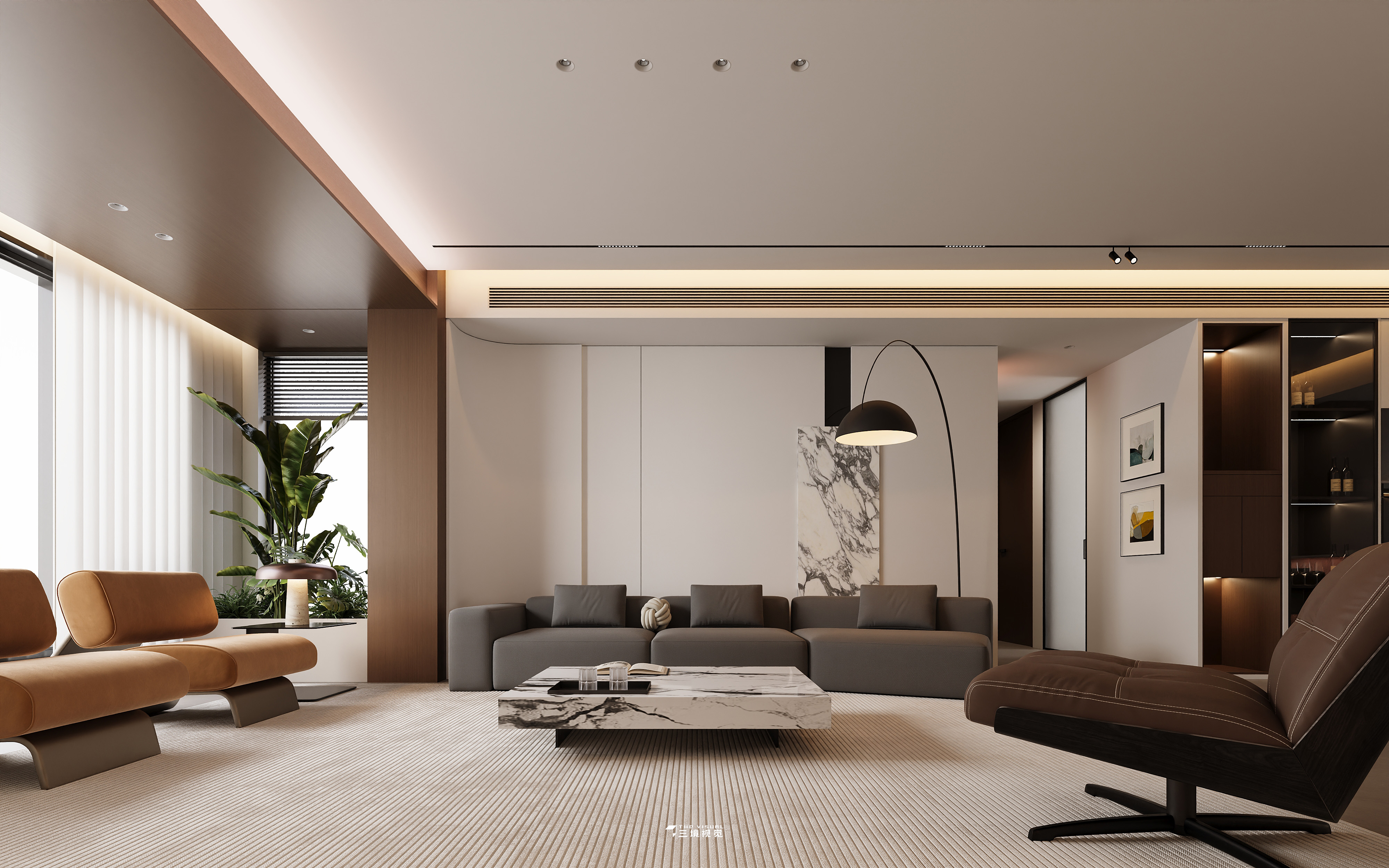 住宅-现代风格小户型设计-0