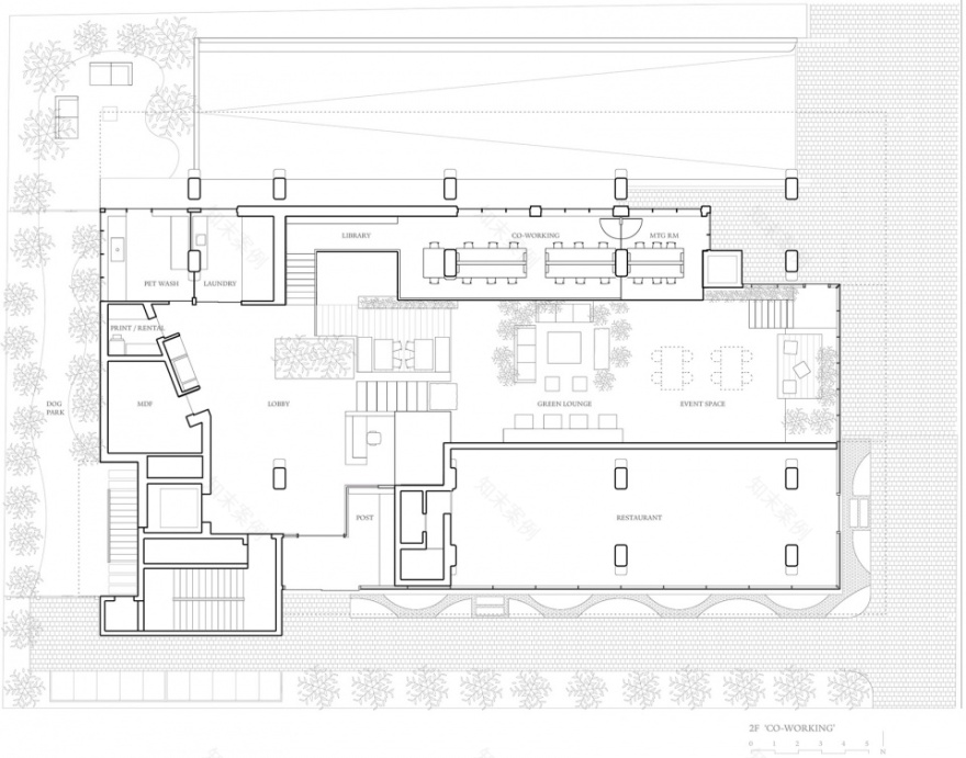 Treehouse 青年共享公寓丨韩国首尔丨Boda Architecture-53