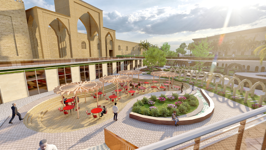 开发阿兹哈尔和侯赛因广场区域提案丨埃及开罗丨小组09(包含يارا مصطفى حسن等多人)-24