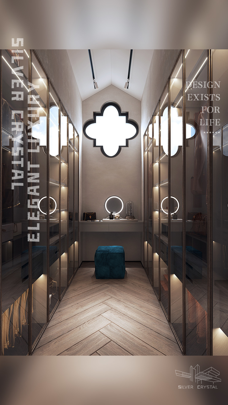 美林湖冯府壹号楼 鱼骨设计诠释极简奢华-29