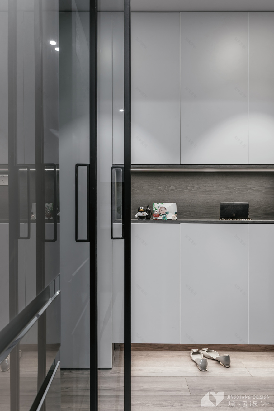 深圳龙光玖龙玺 89㎡现代简约家居设计,境相设计打造灰度空间-14