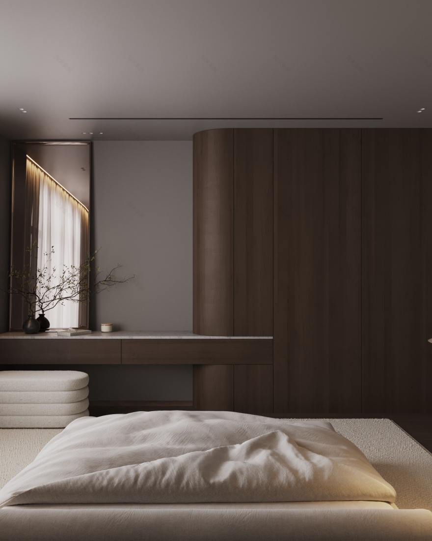 安静的卧室书房丨Gapsat Rabazanova-4