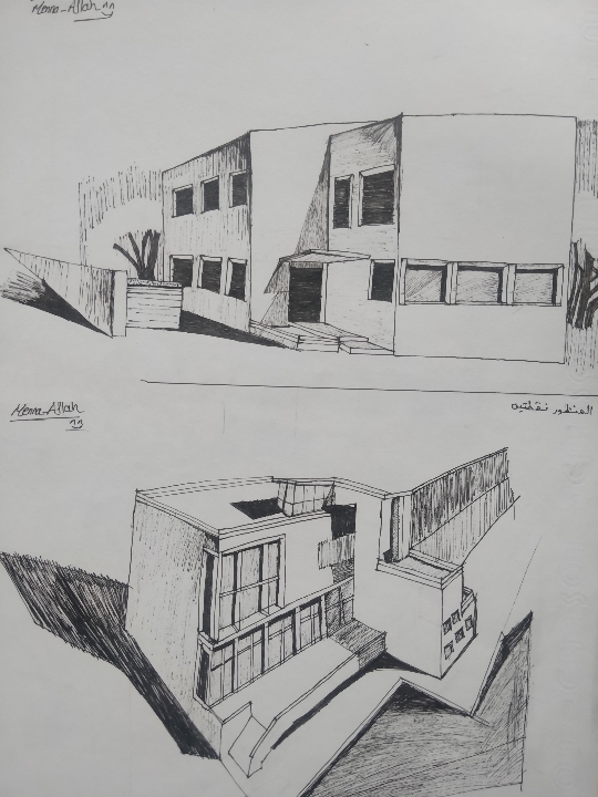 housing and landscape sketches-15
