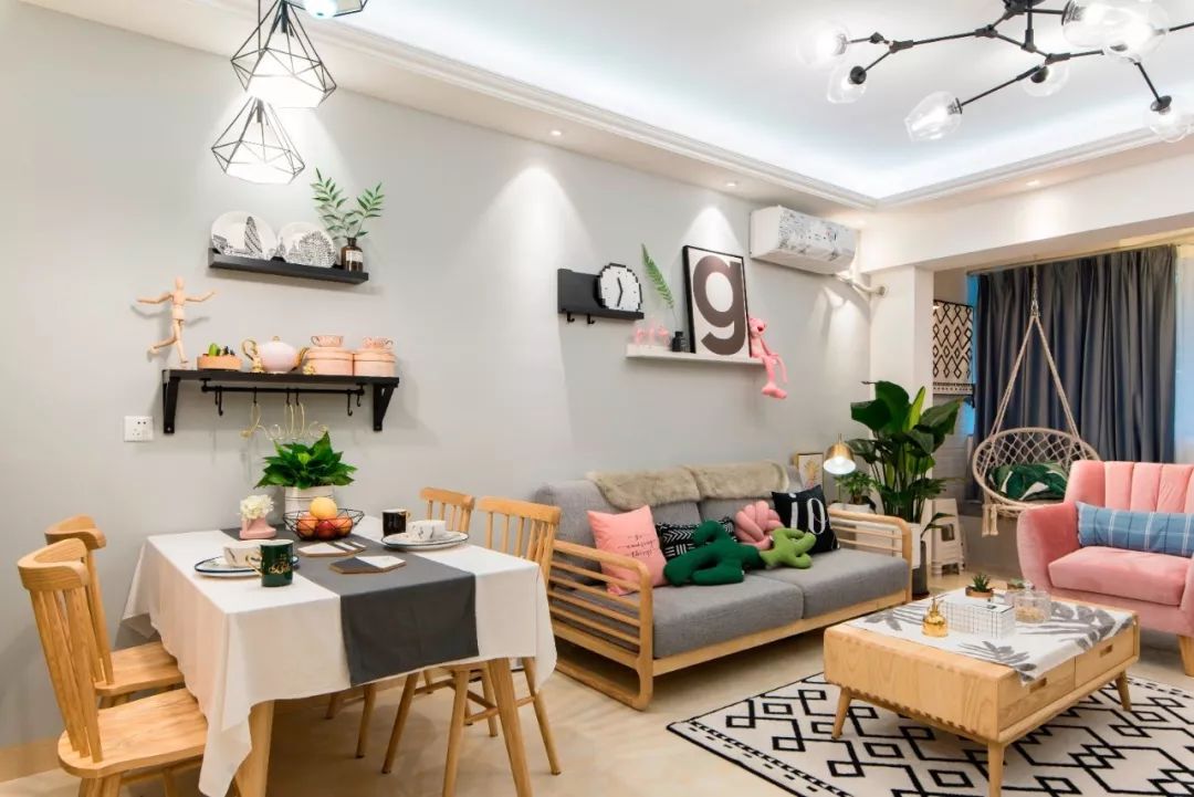 88 平北欧风三居室,简约设计打造舒适生活-22