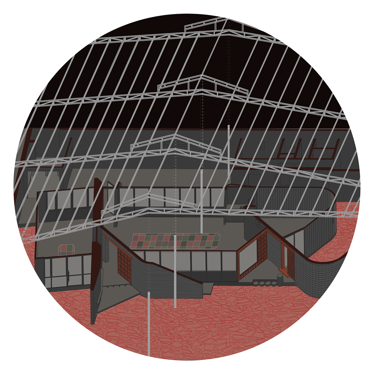 旧建筑新生命,低成本办公室设计典范-42