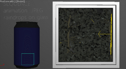 玻璃上雨滴的视觉特效动画丨Simon Chukov-8