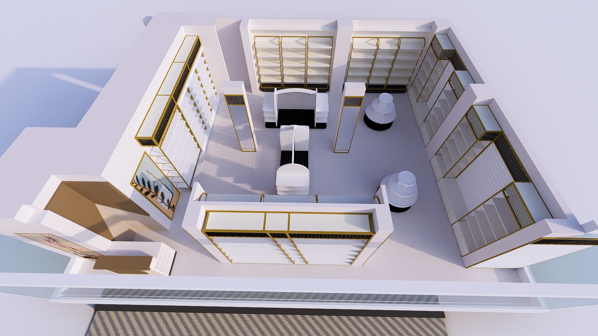 Cosmetic Shop Design-0