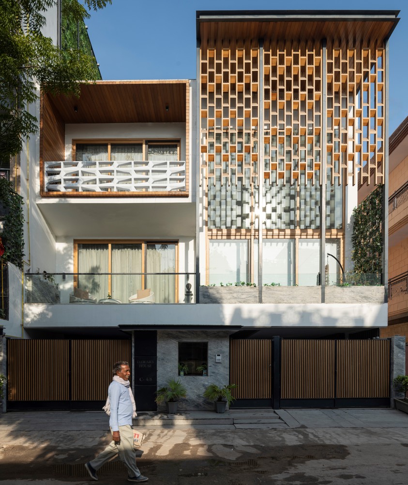 新德里三层私人住宅设计-24