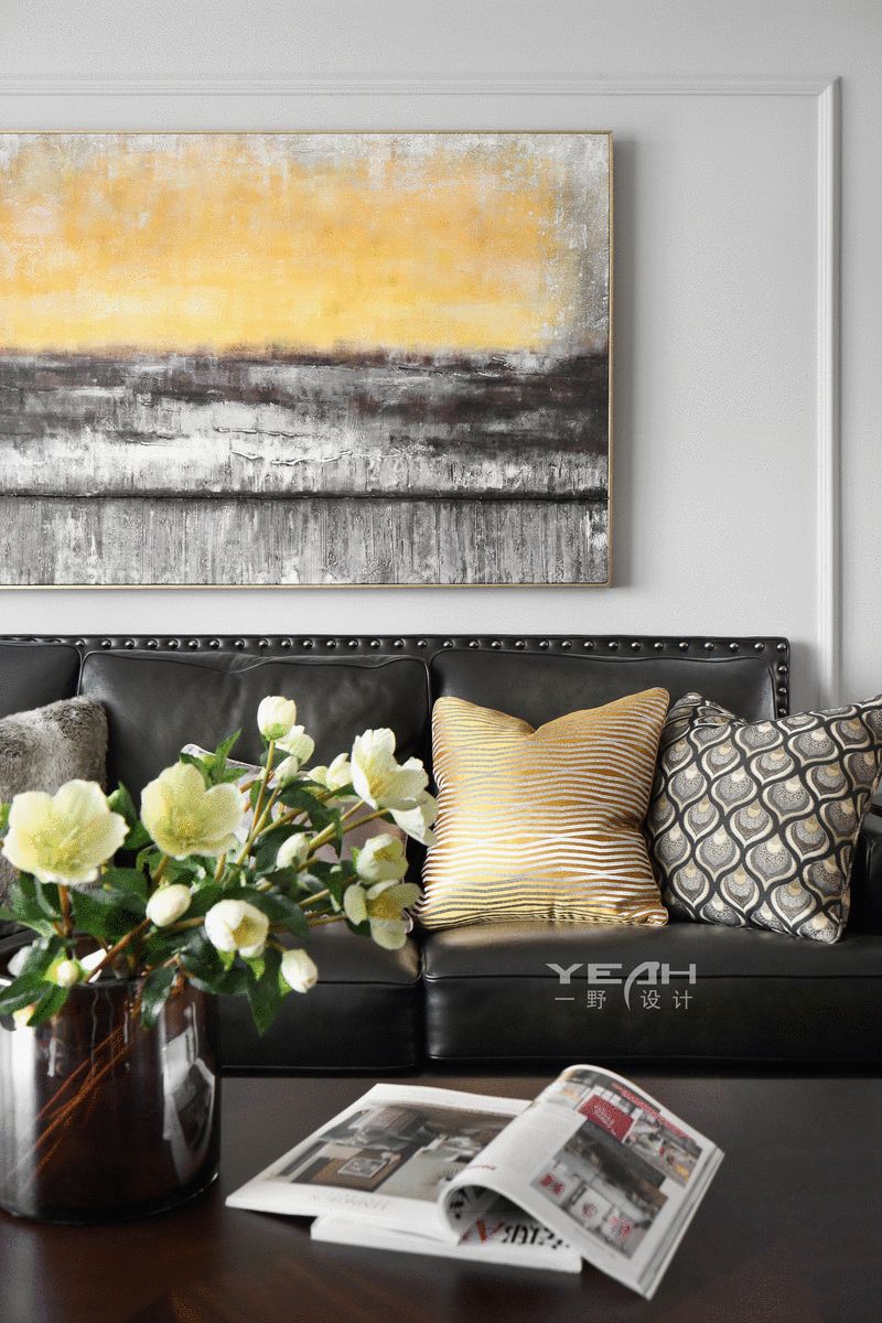 现代美式家,金属线条与少女心的完美结合-25