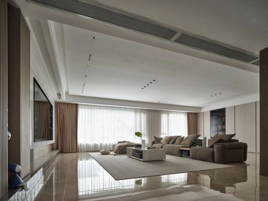 质感拉满的理想家丨中国西安丨峰墅软装FUNCASA-2