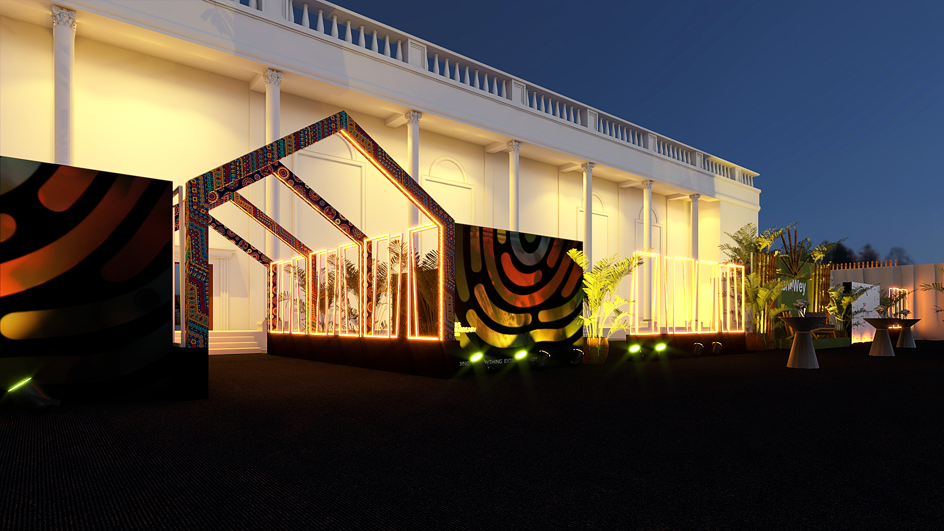 AFRICAN THEMED COCKTAIL PARTY-10