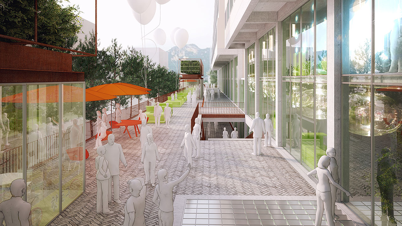 首尔“Sewoonsangga Citywalk”城市更新设计-18