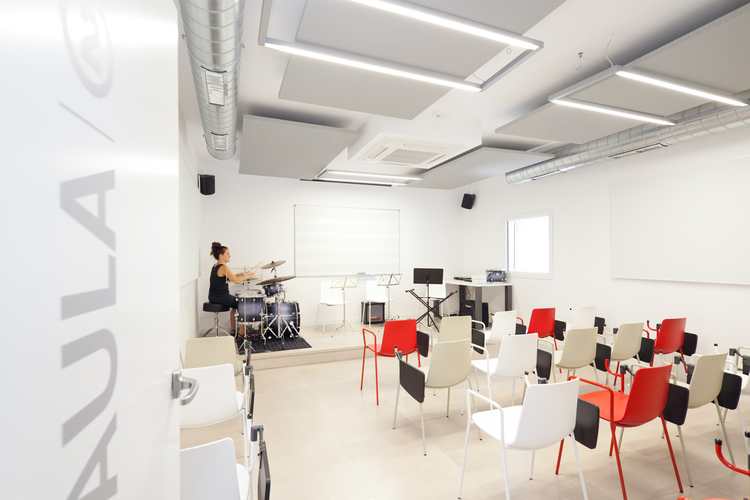 Music School Project Concept  Taller De Musics  Dom Arquitectura-12