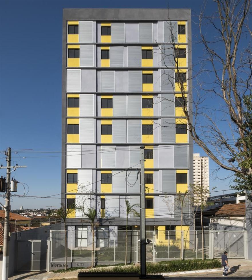巴西 Tribo São Judas 住宅楼 | 经济、设计与宜居性的完美结合-1