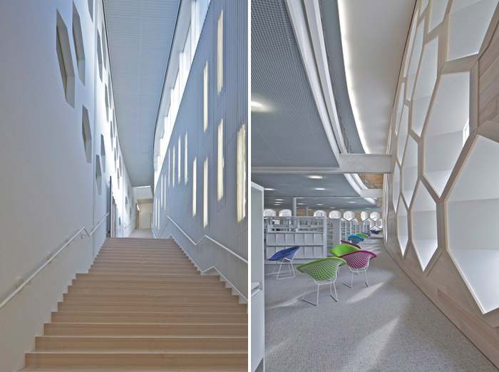 曲线之美 | 法国 Lons le Saunier 电影院与图书馆设计-27