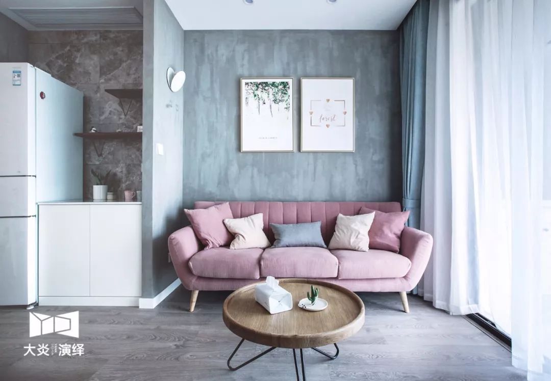 极简北欧婚房,零距离互动生活空间-89