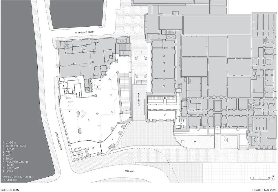 伦敦国家美术馆Sainsbury翼楼改造-85