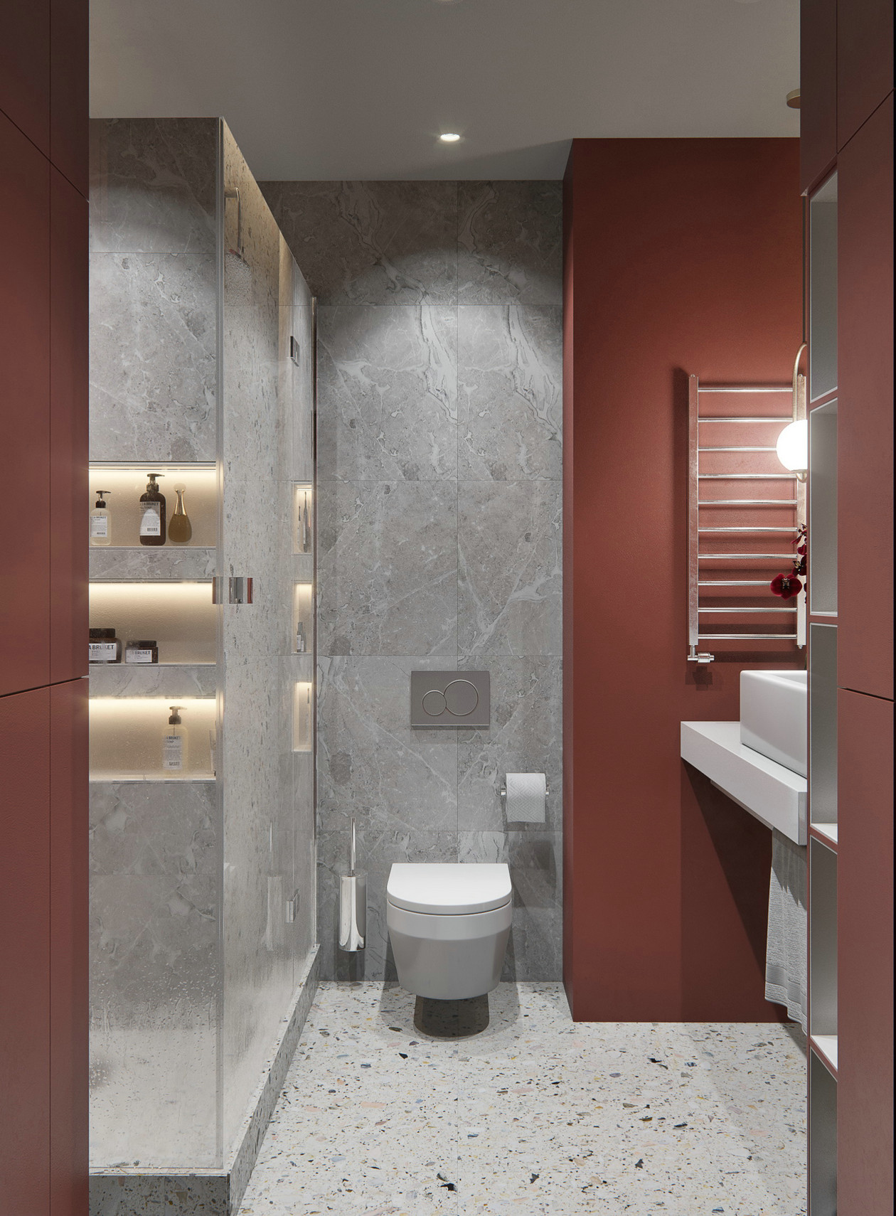 温和混色 · 国外小公寓设计-9