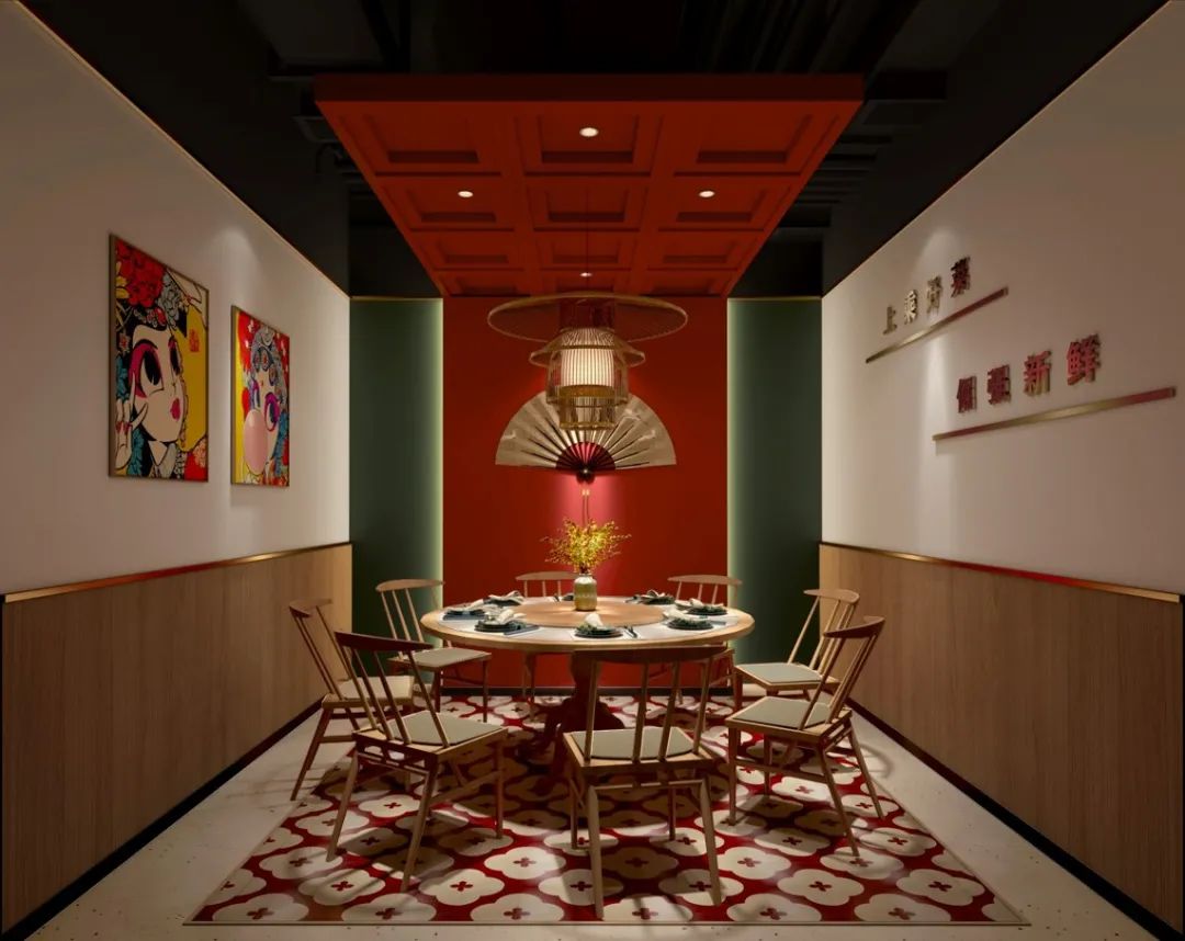 麻伍·川小馆 · 国潮风格餐厅设计丨D E D E S H E J I S H I W U S U O-19