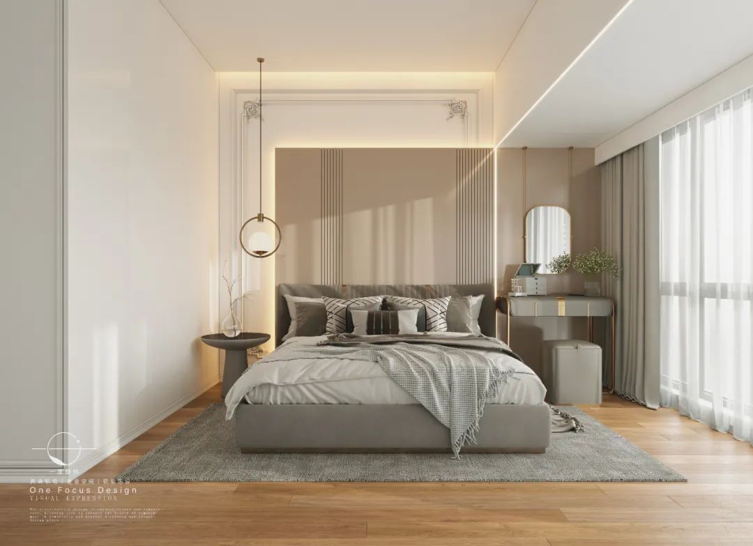 深圳中旅国际 123㎡法式原木风，浪漫轻盈生活-25