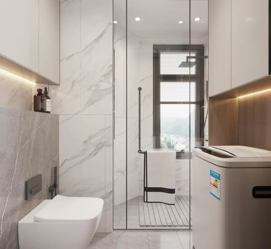 现代简约舒适住宅丨卢丹设计师-19