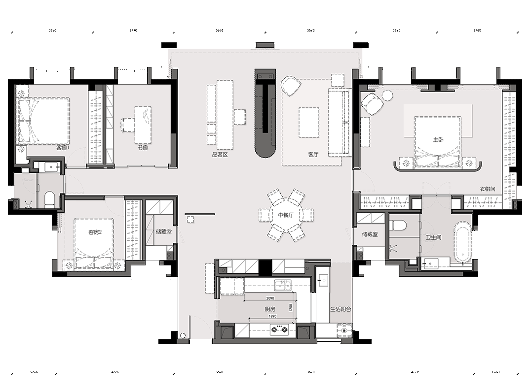 自由律动 | 简奢住宅-15