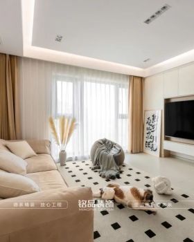 浙江杭州奶油风住宅设计丨中国杭州丨铭品装饰