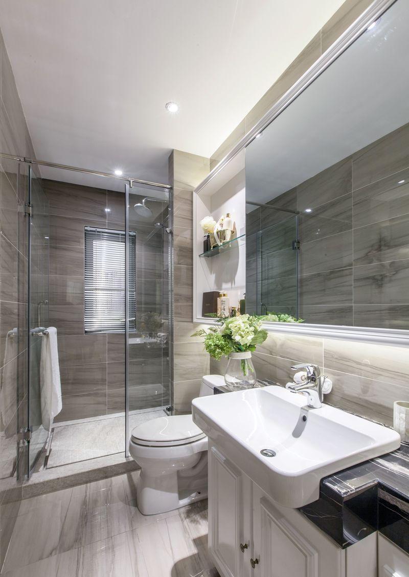 《万锦·紫园》新古典风格样板间 | 黑白灰与橘色的艺术碰撞-18