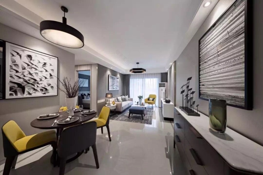 海洋风情的现代优雅家居设计-61