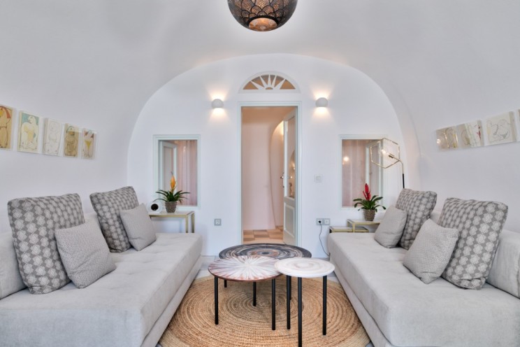 圣托里尼 Namaste Suites 酒店 | 简约自然的地中海风情-8