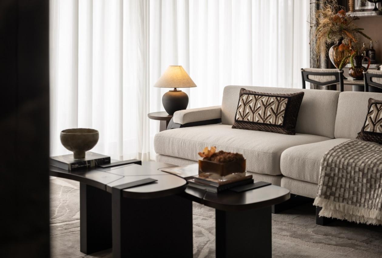 金秋设计 | 重庆永川万科城119㎡户型样板间-7