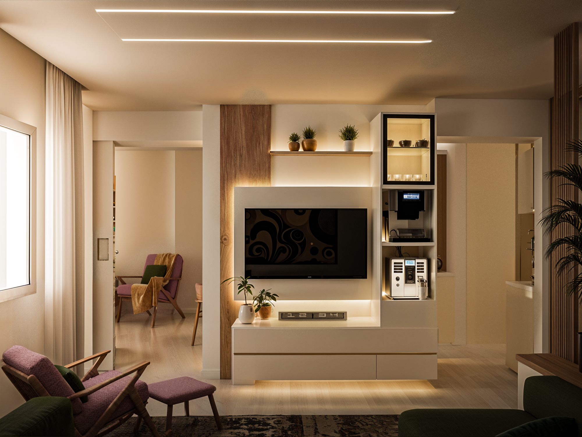 开放空间室内设计丨Sarmad Studio-20