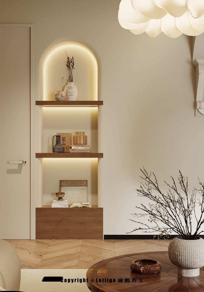 奶油法式+复古风，真就是天生的氛围制造机-7