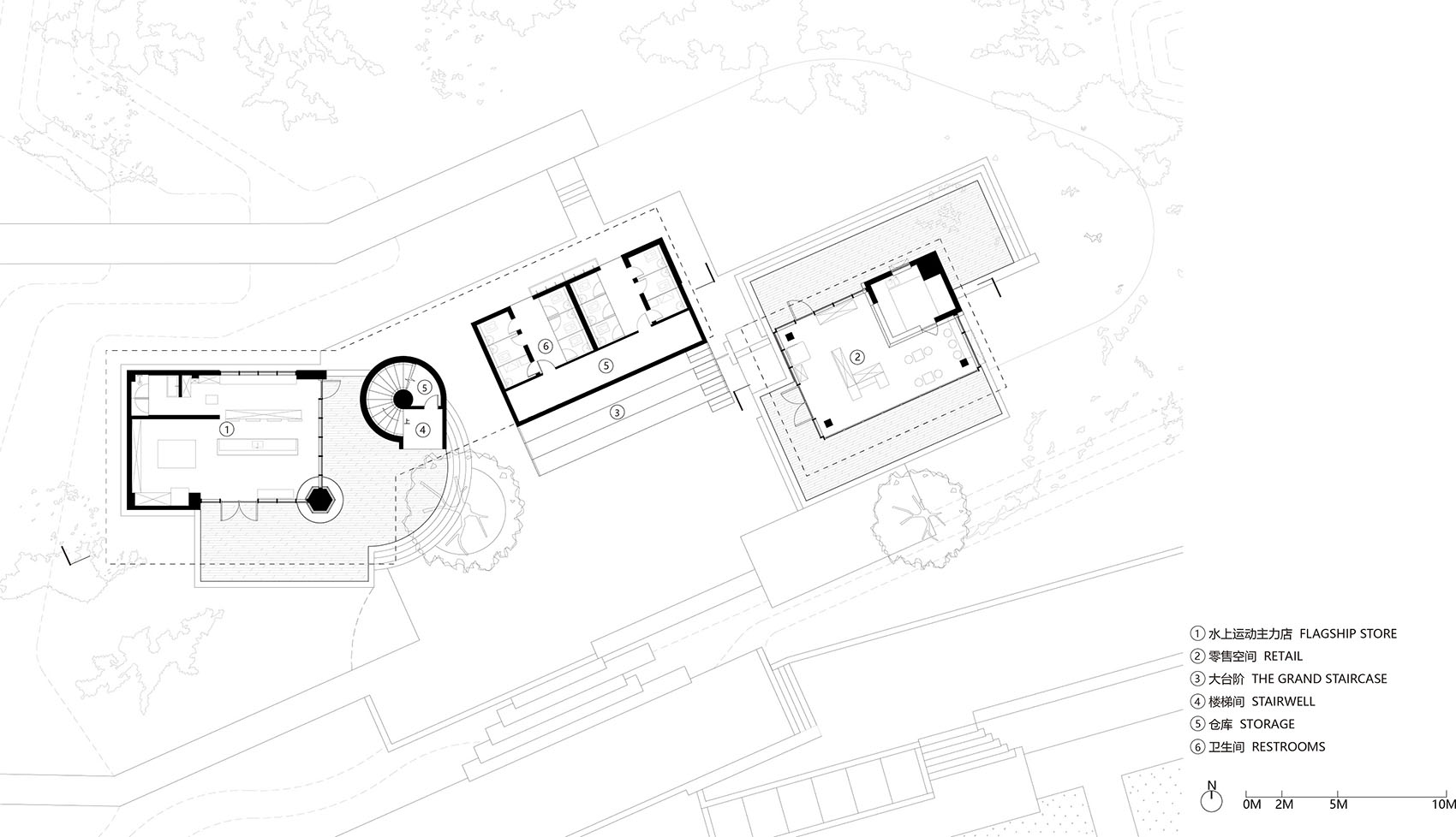 双鱼岛咏气演化所实验性水上运动配套建筑丨中国漳州丨深圳市十间设计咨询有限公司-68