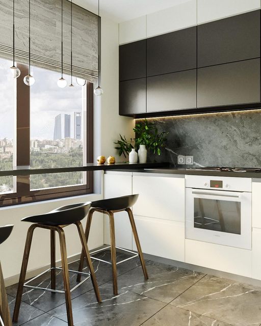 面板房住宅厨房设计-103