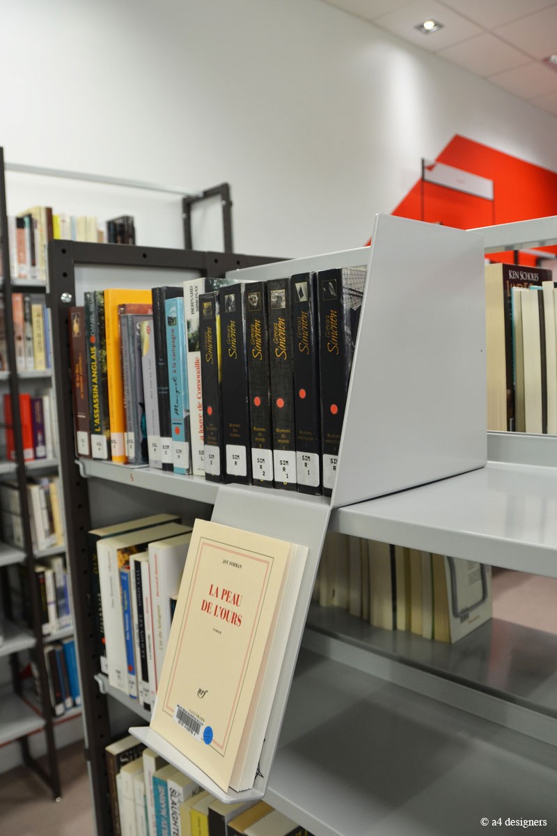 第戎方丹德乌什区新图书馆导视系统设计项目丨法国第戎丨A4 Designers-1