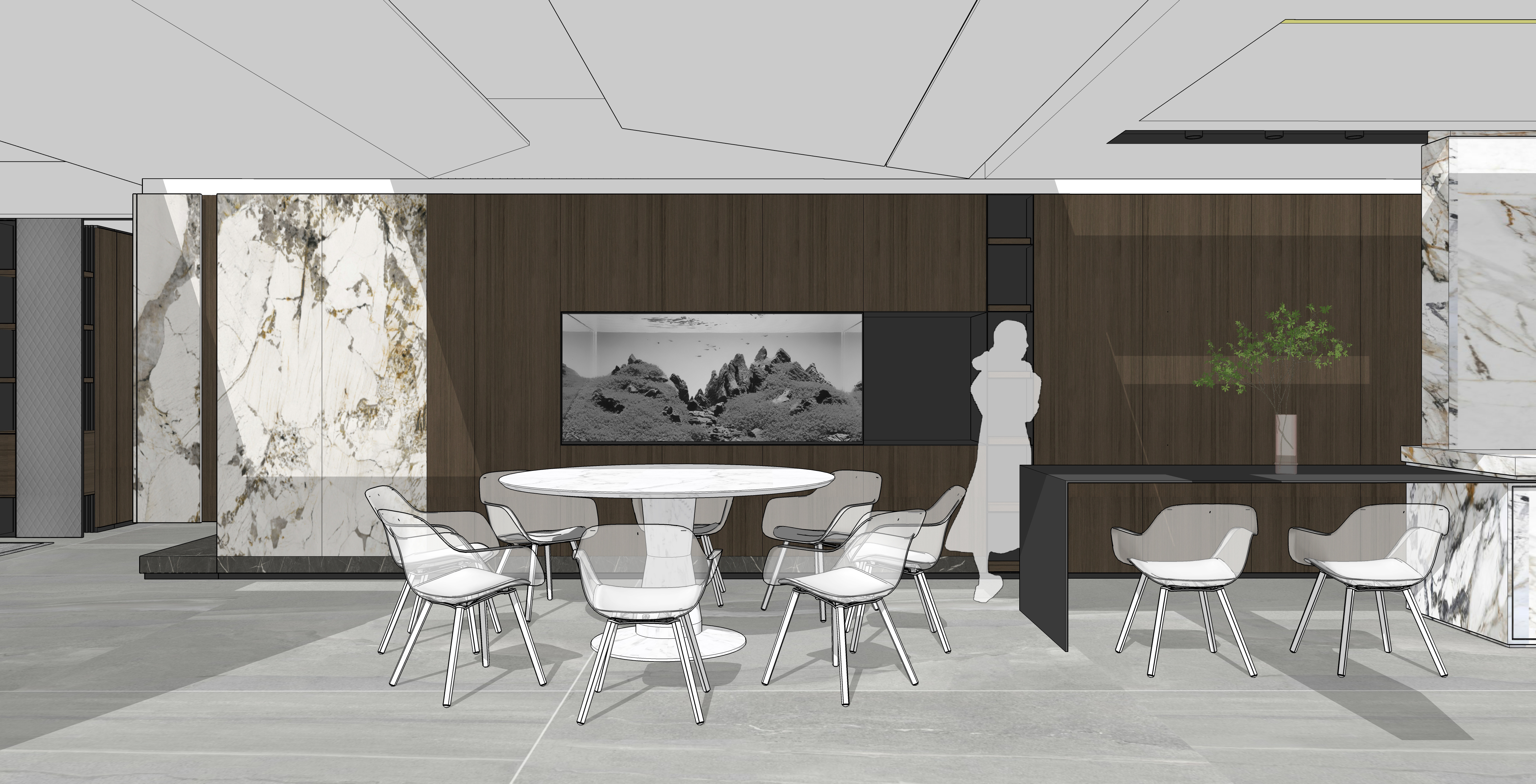 纵禾设计 · 福州融侨国际公馆180m²平层-12