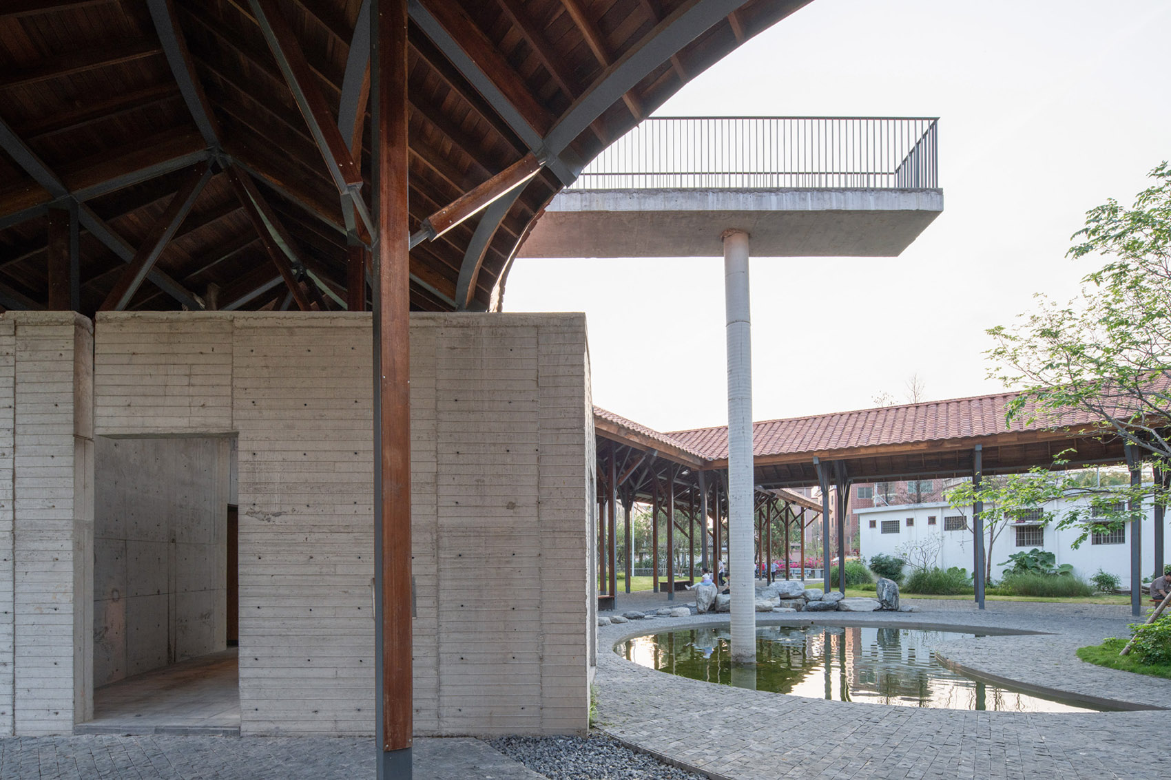 盐步老龙公园丨中国佛山丨竖梁社悬亮子工作室-45