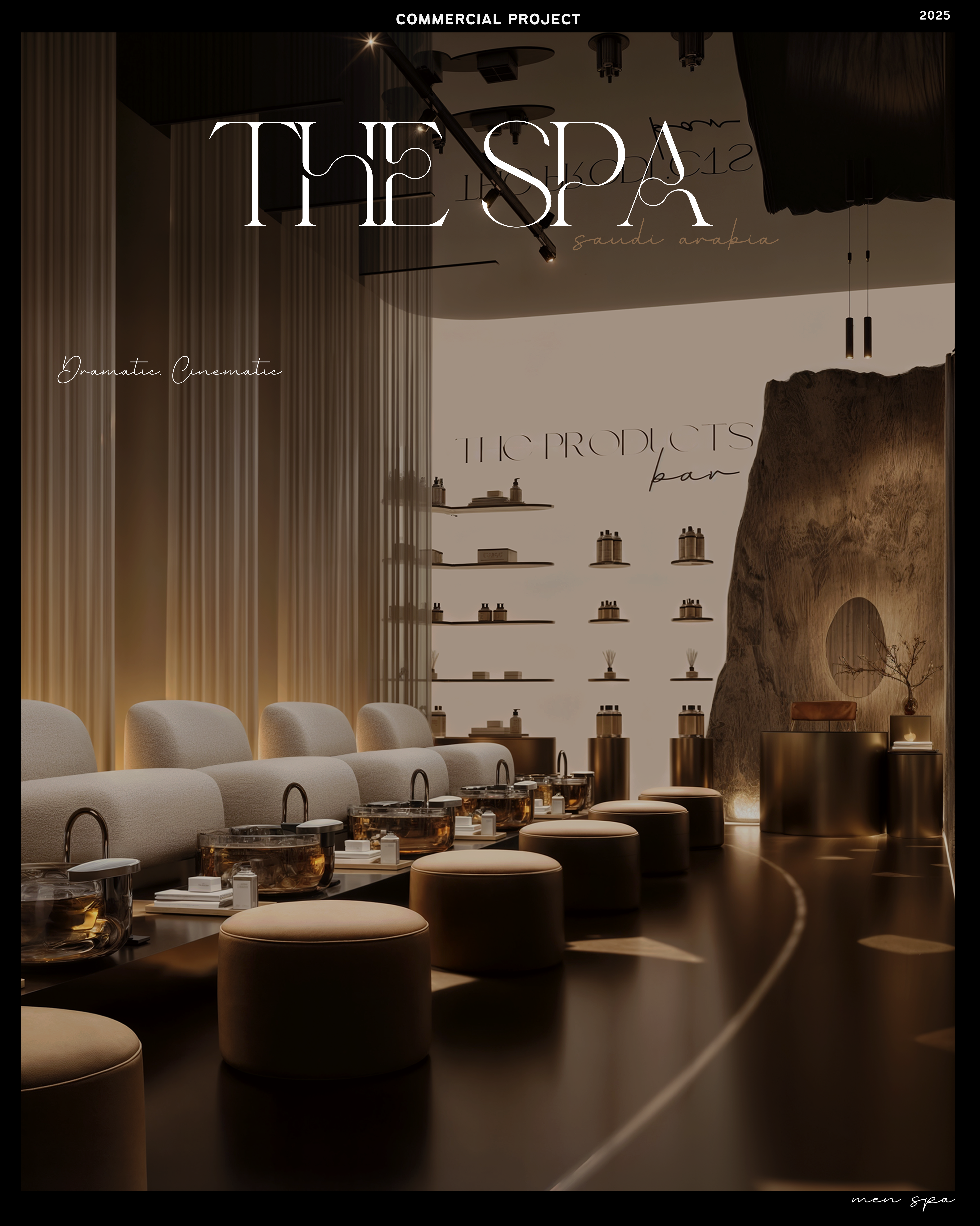 THE SPA  KSA（男性水疗中心）丨沙特阿拉伯利雅得丨Marwah Khaled-0