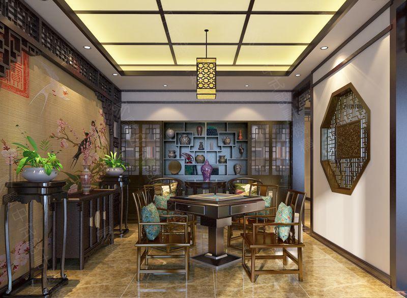 南京中山陵办公区新中式售楼处设计-1