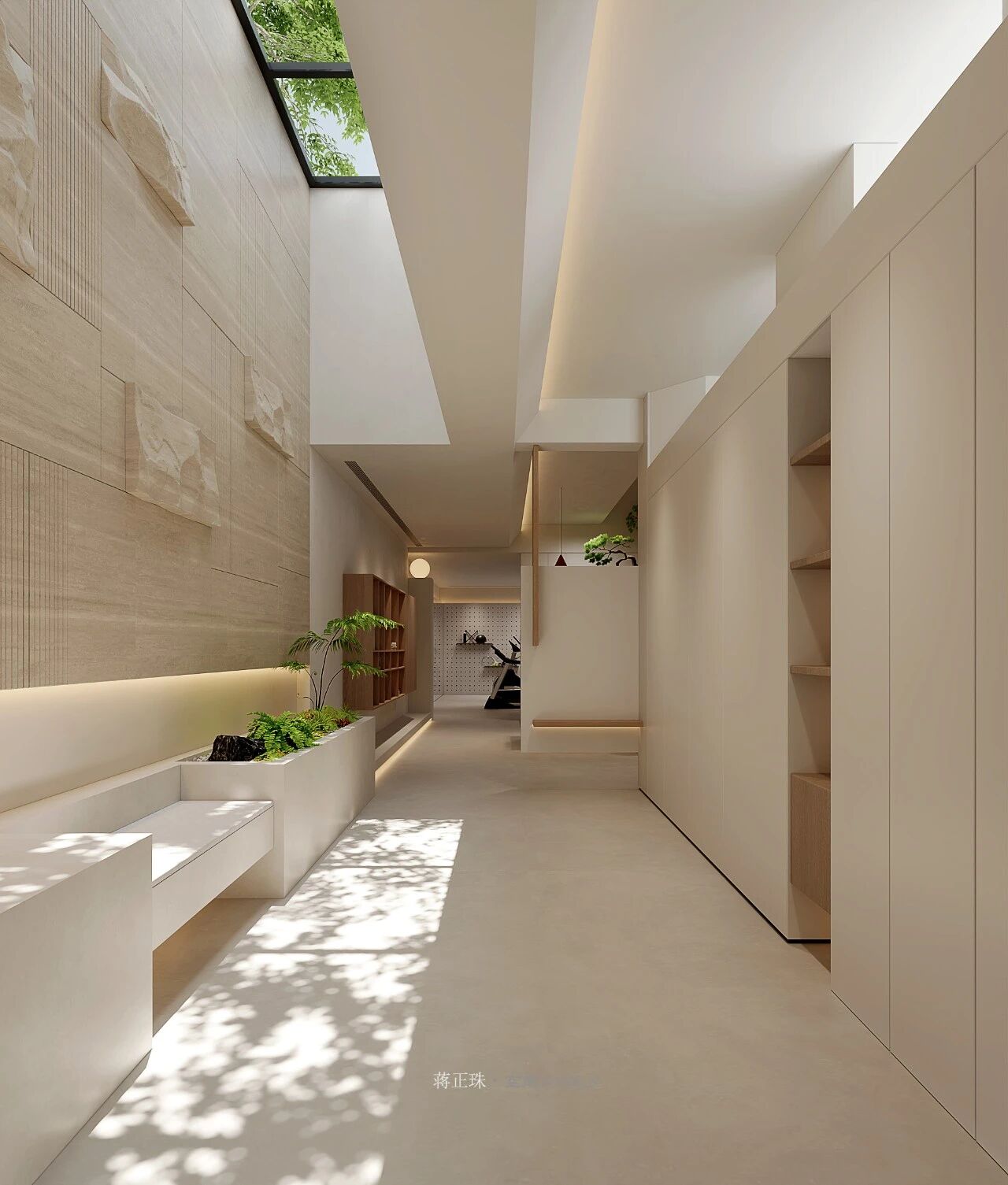 现代原木风世贸铜雀台别墅设计-0